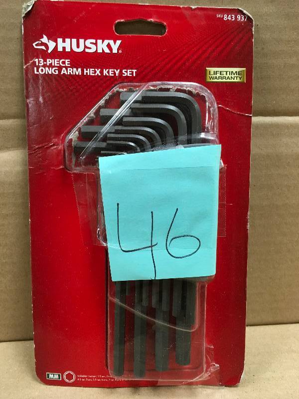 HUSKY Metric Long Arm Hex Key Set (13-Piece