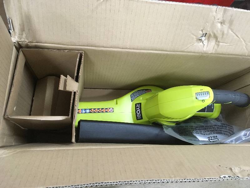 RYOBI ONE 150 MPH 200 CFM 18-Volt Lithium-Ion Hybrid Leaf BlowerSweeper - Battery and Charger Not Included