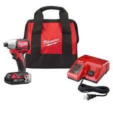 Milwaukee 2750-21P M18 18-Volt Compact Brushless 14 Hex Impact Driver Kit not used