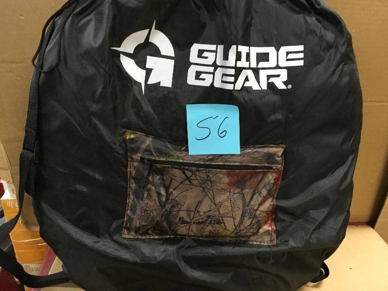 Guide Gear Super Magnum 6-Panel Spring Steel Hunting Blind Easy set-up in seconds. in good conditions