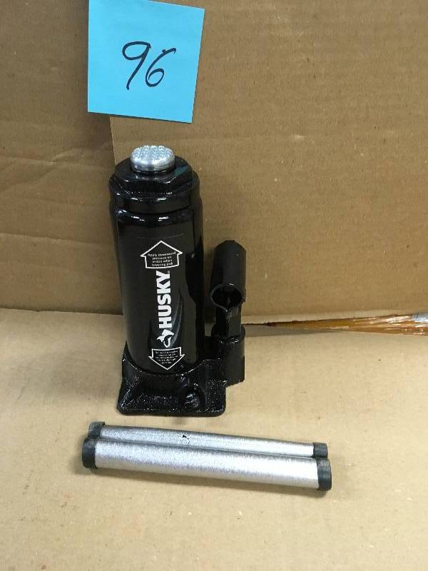 HUSKY 6-Ton Bottle Jack in working conditions