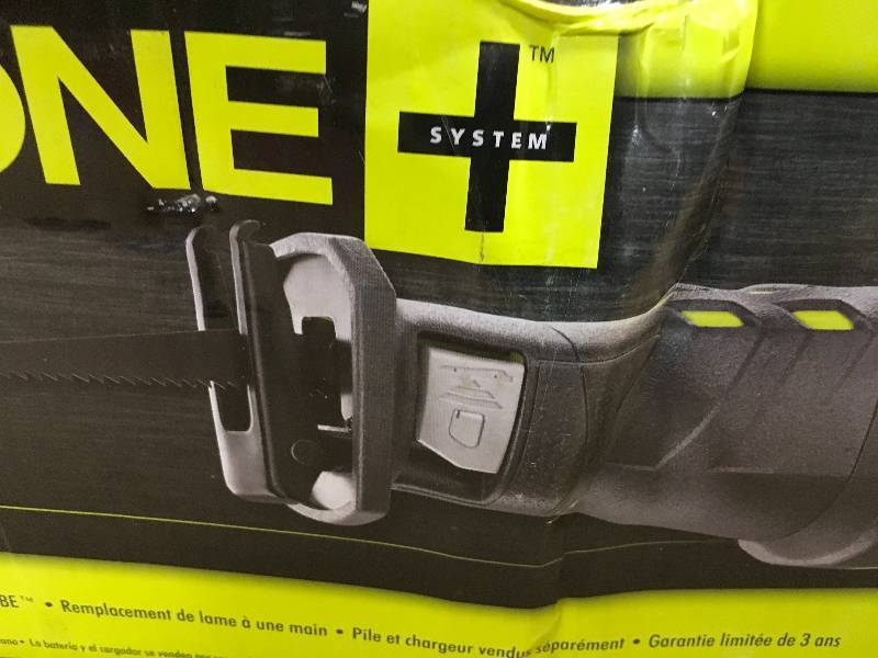 RYOBI 18-Volt ONE Cordless Reciprocating Saw - Tool Only in working conditions