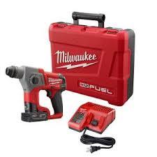 Milwaukee M12 Fuel 58 SDS Plus Rotary Hammer Drill 2416 used in like new condition