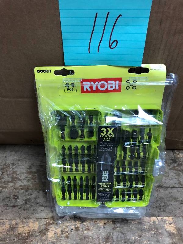 Ryobi AR2025 Impact Driving Kit 44-Piece set