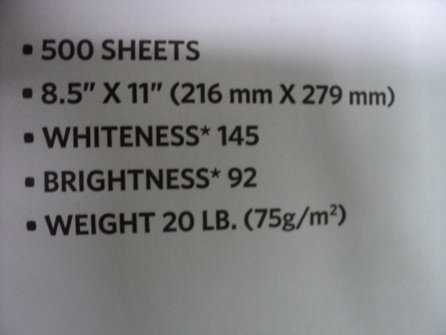 lot 20 image: 3000 sheets of 8.5x11 white copy pa...
