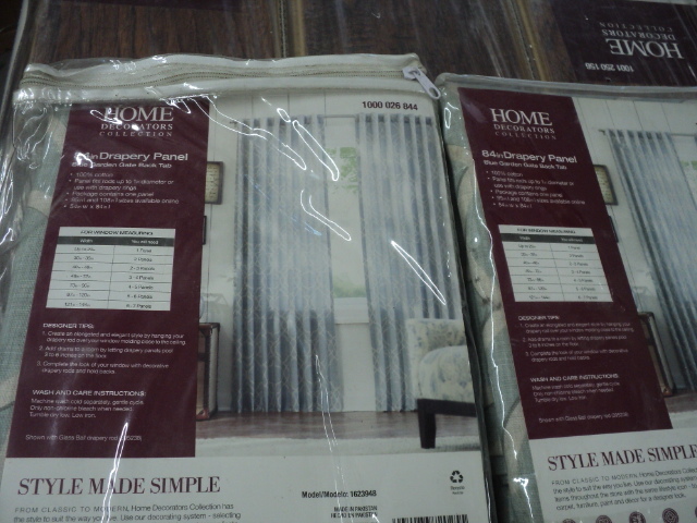 lot 71 image: Style Made Simple pair of 84 drape...