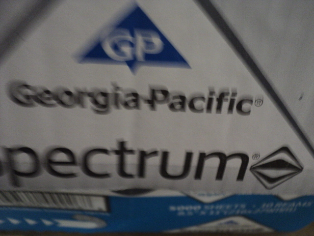 lot 84 image: 5000 sheets of Georgia Pacific 8.5 ...