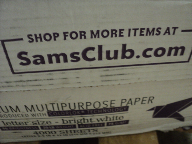 lot 85 image: 4000 sheets of Sam Club premium 8.5...