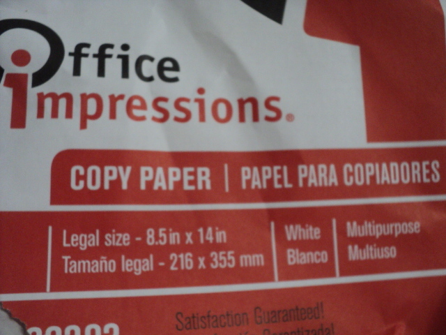 lot 90 image: 2000 sheets 8.5 x 14 copy paper ope...