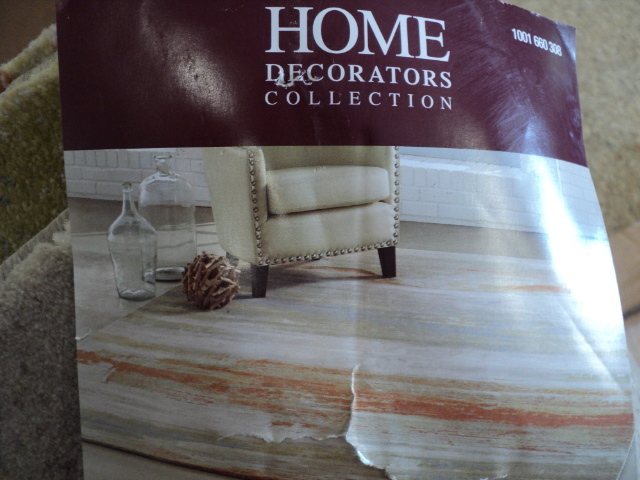 lot 109 image: 5 x 7 water color area rug...