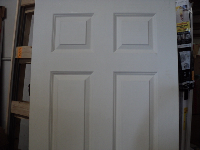 lot 185 image: Jeld-Wen 30 x 78 hollow core 6 pane...