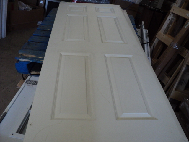 lot 188 image: Jeld-Wen 30 x 78 hollow core 6 pane...