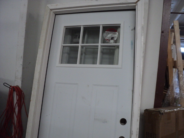 lot 190 image: Jeld-Wen 32 x 80 door with windows ...