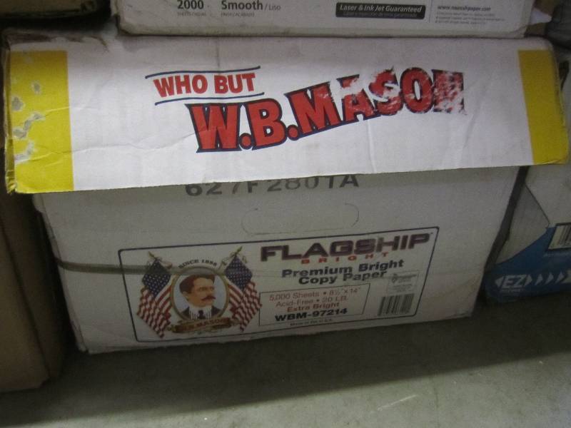 lot 11 image: Case of 8.5 x 14 Printer Paper 50...