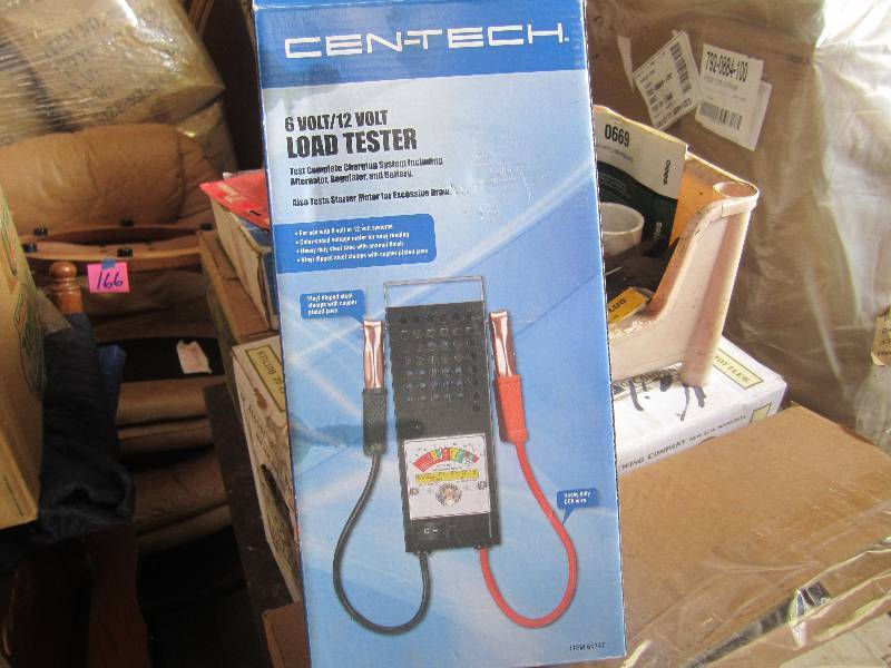 lot 46 image: Cen-Tech 6 Volt12 Volt Load Tester...