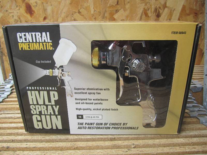 lot 70 image: Central Pneumatic Professional HVLP...