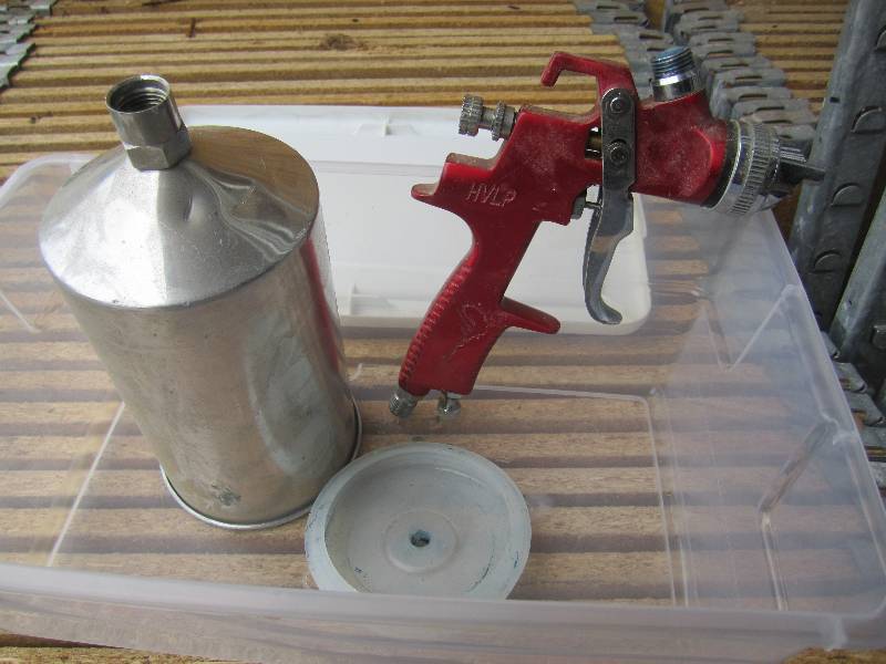 lot 73 image: HVLP Paint Gun  RED...