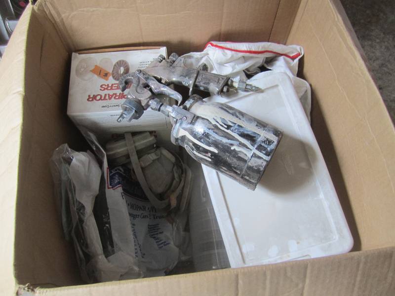 lot 75 image: Sharpe Paint Gun and Other Misc. Se...