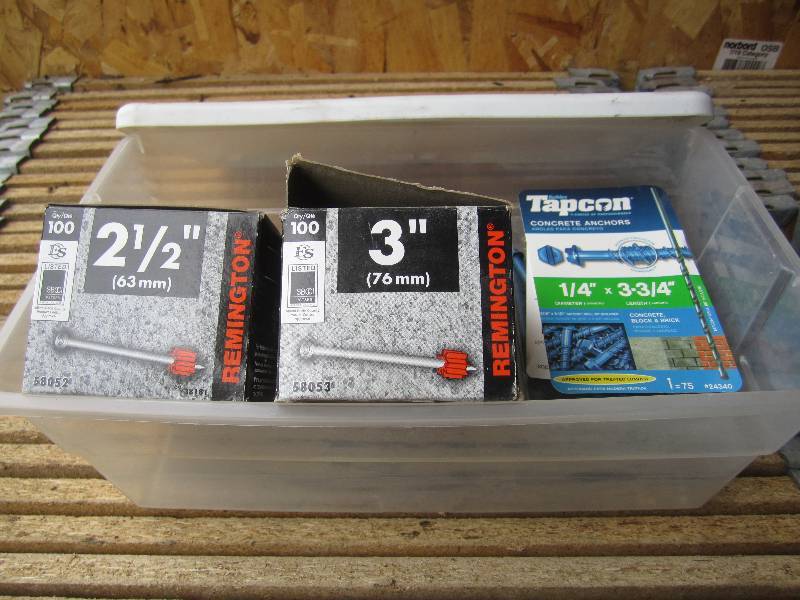 lot 78 image: Remington Power Fasteners and Tapco...
