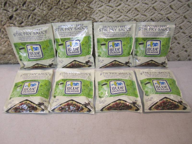 lot 106 image: 8 Packs of Broccoli Beef Stir Fry S...