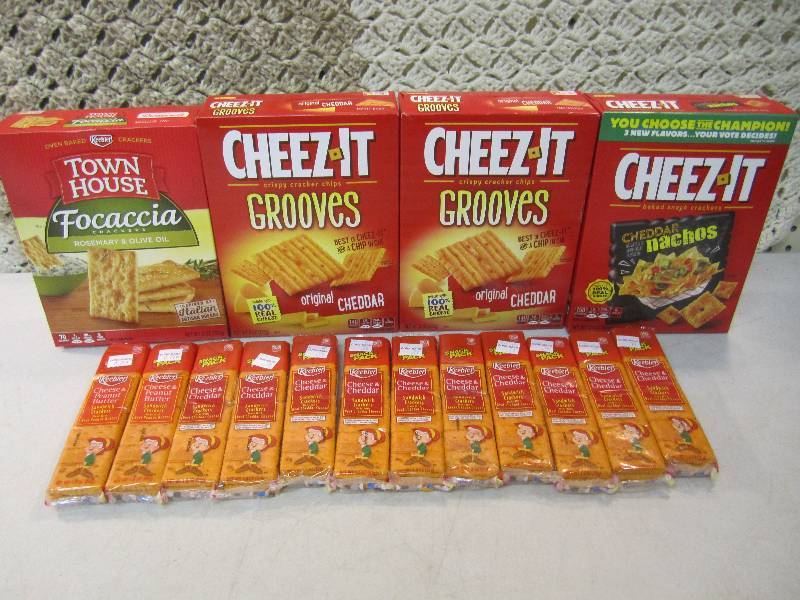lot 109 image: Mixed Lot of Snack Crackers See pho...