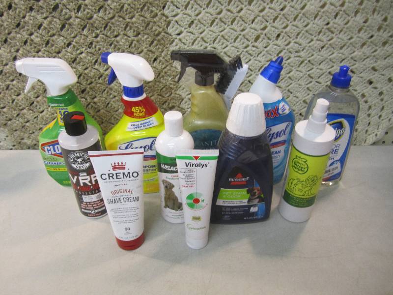 lot 126 image: Mixed Lot of Cleaners Etc.  BS...