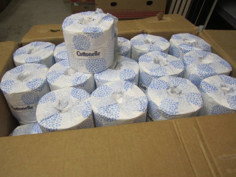 lot 127 image: Case of 60 Rolls of Bathroom Tissue...