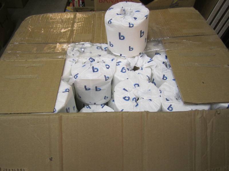 lot 146 image: Case of 96 Rolls of Toilet Tissue  ...