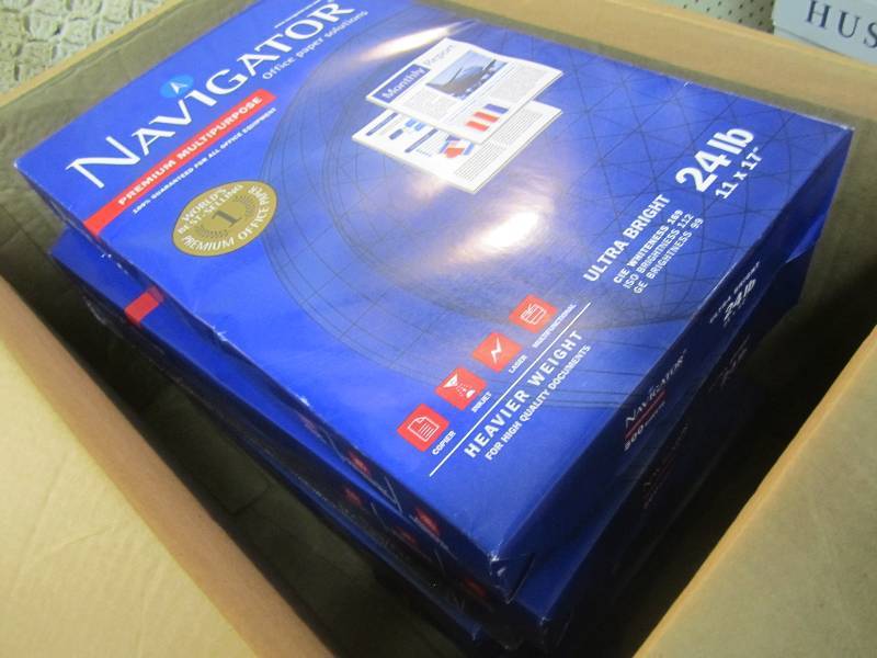 lot 156 image: 2500 Sheets of 11 x 17 Multi Purp...