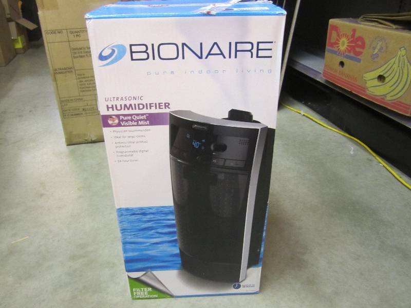 lot 161 image: Bionaire Ultrasonic Humidifier Open...