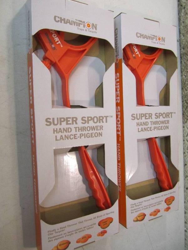 lot 183 image: 2 Champion Traps & Targets Super Sp...