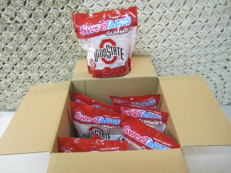 lot 232 image: Case of 8 Bags of Sweet Tarts Gummi...