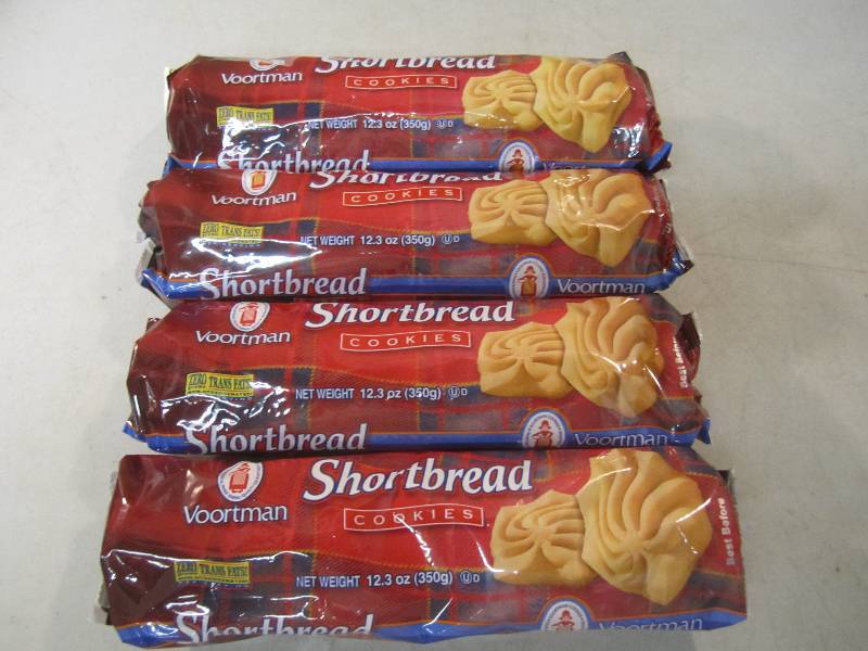 lot 255 image: 4 Packs of Shortbread Cookies Best ...