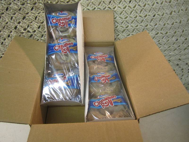 lot 263 image: Case of 6 Packs of 6 Hostess Cinnam...