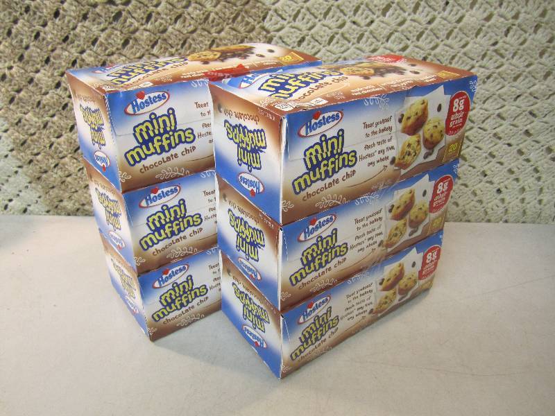 lot 269 image: 6 Boxes of Hostess Chocolate Chip M...