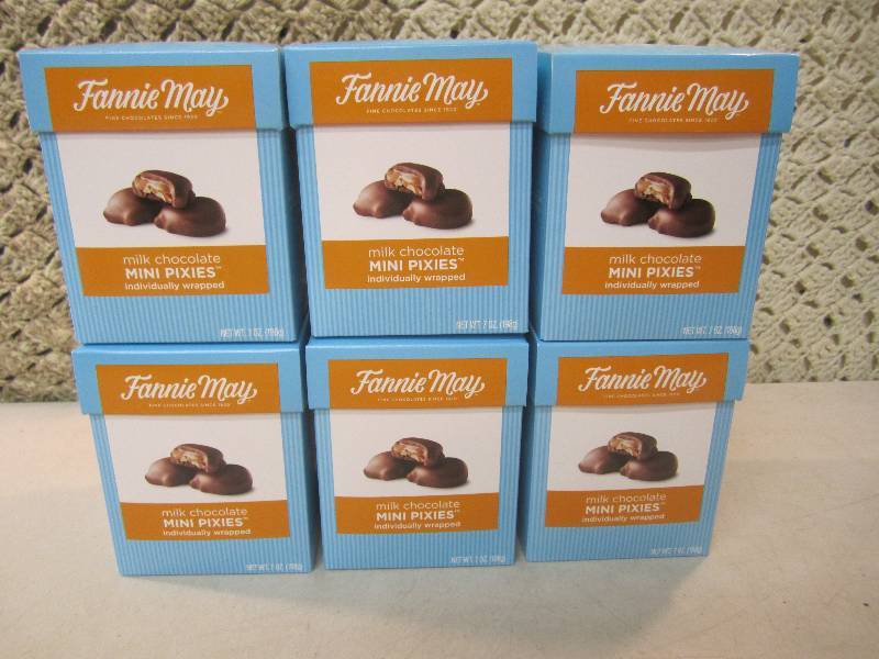 lot 276 image: 6 Boxes of Fannie May Milk Chcolate...