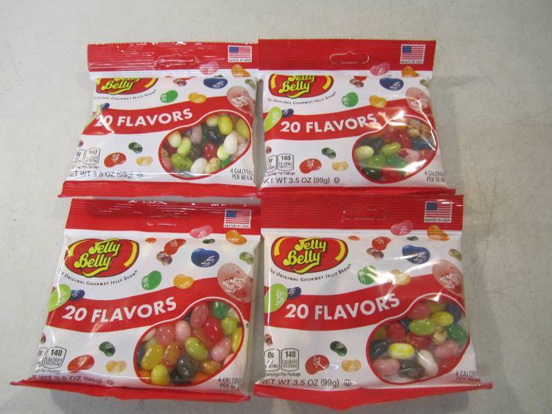 lot 298 image: 4 Bags of Jelly Belly Jelly Beans 2...