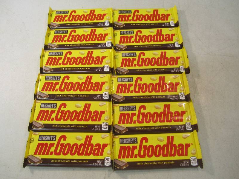 lot 305 image: 12 Hersheys Mr Goodbars Best by Jun...