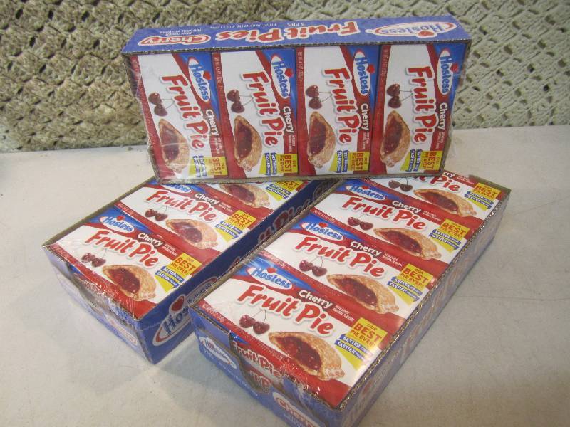 lot 307 image: 3 Packs with 8 Hostess Cherry Fruit...