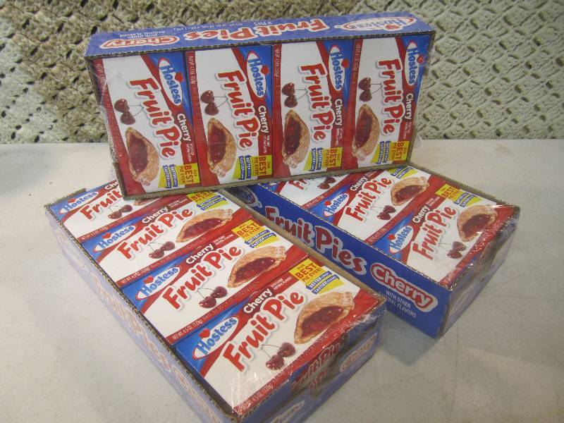 lot 309 image: 3 Packs with 8 Hostess Cherry Fruit...