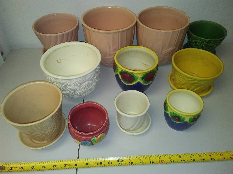 lot 90 image: ceramic pots variety  (11), Hagar and McCoy