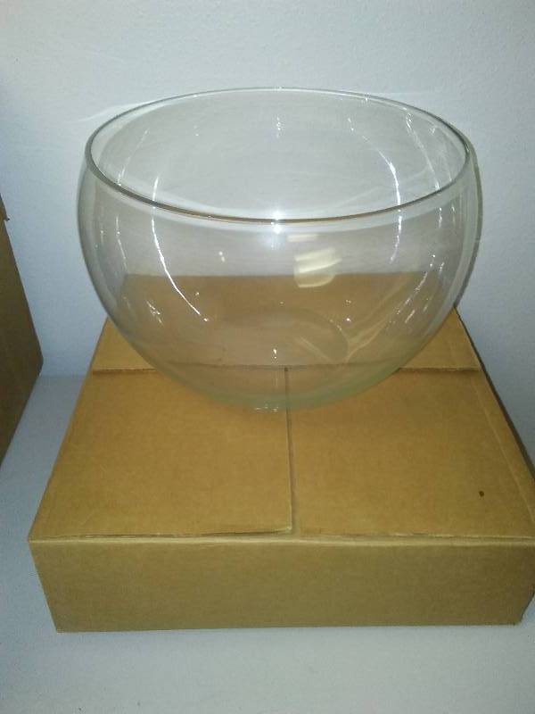 lot 127 image: West Virgina Glass,  mid-century  punch bowl set - super cool