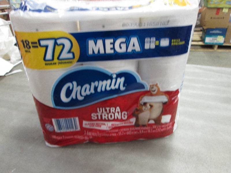 lot 49 image: 18 Mega Roll Pack of Charmin Ultra ...