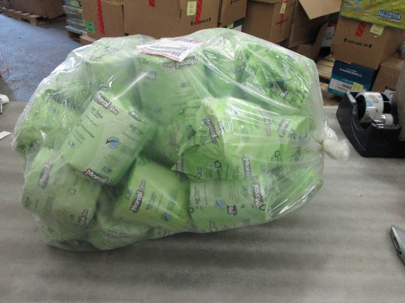 lot 50 image: Large Bag of Marcal Pro  Bath Tissu...