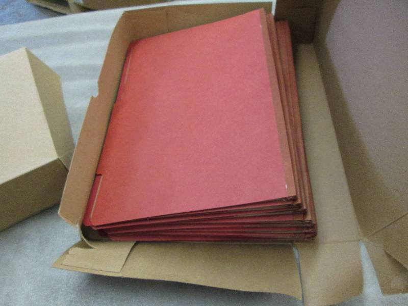 lot 51 image: 2 Boxes ACCO 16038 ACCO Pressboard ...