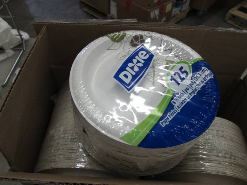 lot 54 image: Dixie Ultra. Pathways Paper Plates,...