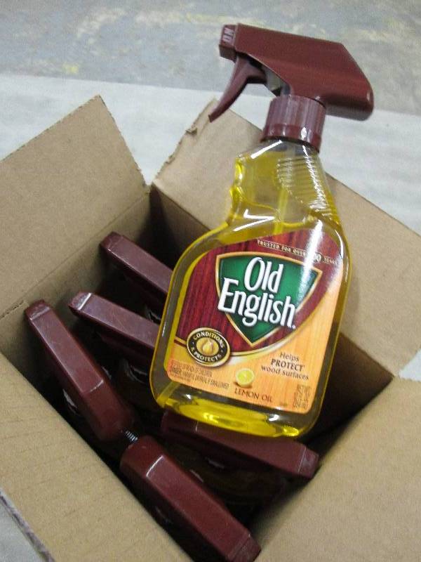 lot 85 image: Old English Lemon Oil Furniture Pol...