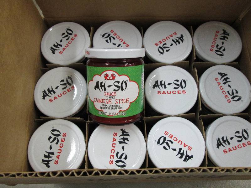 lot 116 image: Case of 12- 11 oz jars Ah So Sparer...