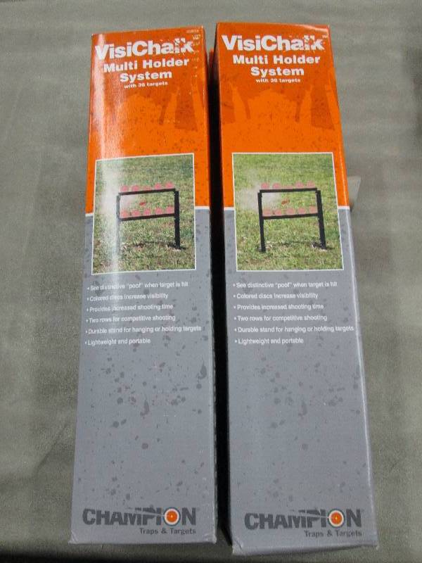 lot 131 image: Lot of 2 Champion VisiChalk Multi T...