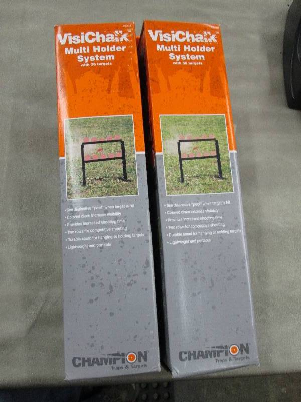 lot 133 image: Lot of 2 Champion VisiChalk Multi T...